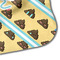Poop Emoji Hooded Baby Towel- Detail Corner