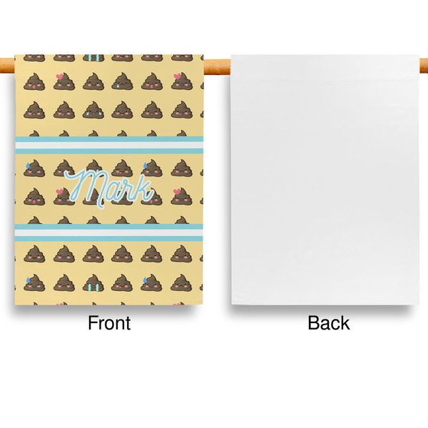 Poop Emoji House Flags - Single Sided - APPROVAL