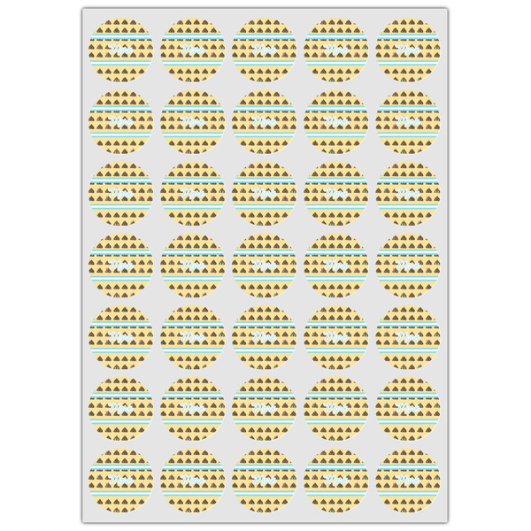Poop Emoji Icing Circle - XSmall - Set of 35