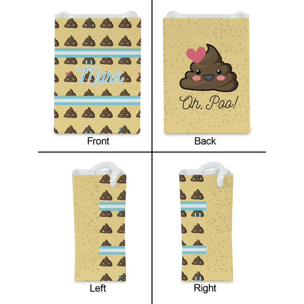 Poop Emoji Jewelry Gift Bag - Matte - Approval