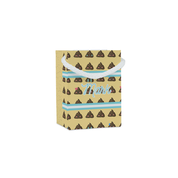 Custom Poop Emoji Jewelry Gift Bags - Matte (Personalized)