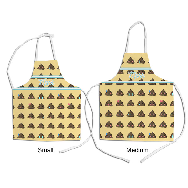 Poop Emoji Kid's Aprons - Comparison