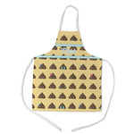 Poop Emoji Kid's Apron w/ Name or Text