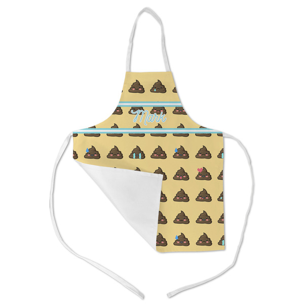 Poop Emoji Kid's Aprons - Medium - Main (med/lrg)