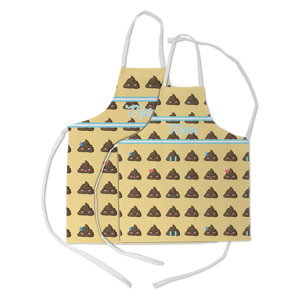 Poop Emoji Kid's Aprons - Parent - Main