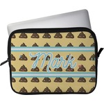 Poop Emoji Laptop Sleeve / Case - 13" (Personalized)
