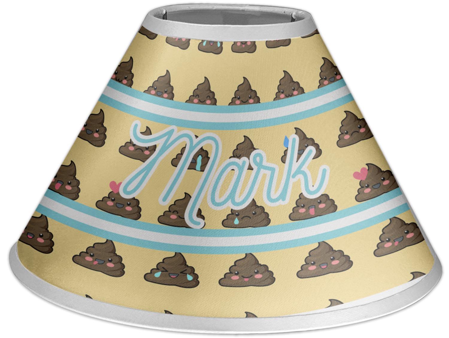 Poop Emoji Coolie Lamp Shade (Personalized) YouCustomizeIt