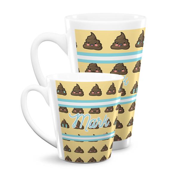 Poop Emoji Latte Mugs Main