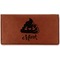 Poop Emoji Leatherette Checkbook Holder (Personalized)
