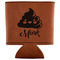 Poop Emoji Leatherette Can Sleeve (Personalized)