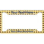Poop Emoji License Plate Frame (Personalized)