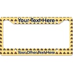 Poop Emoji License Plate Frame - Style B (Personalized)