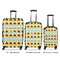 Poop Emoji Luggage Bags all sizes - With Handle