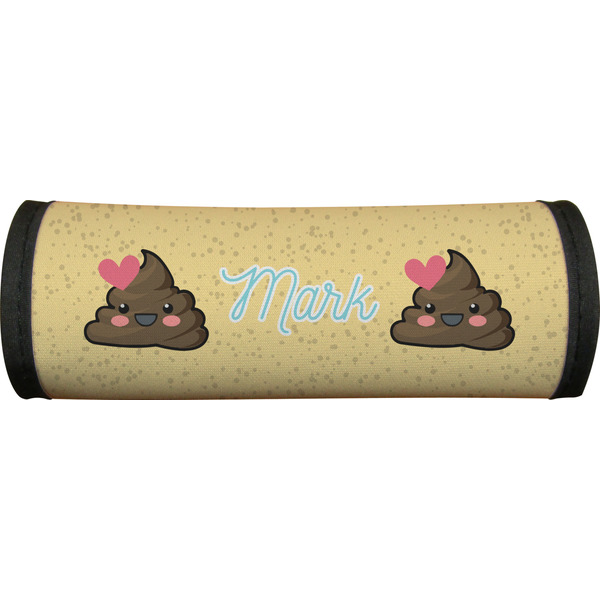 Poop Emoji Luggage Handle Wrap