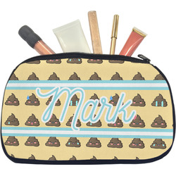 Poop Emoji Makeup / Cosmetic Bag - Medium (Personalized)