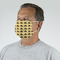 Poop Emoji Mask - Quarter View on Guy
