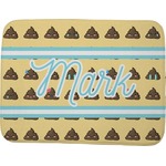 Poop Emoji Memory Foam Bath Mat - 48"x36" (Personalized)