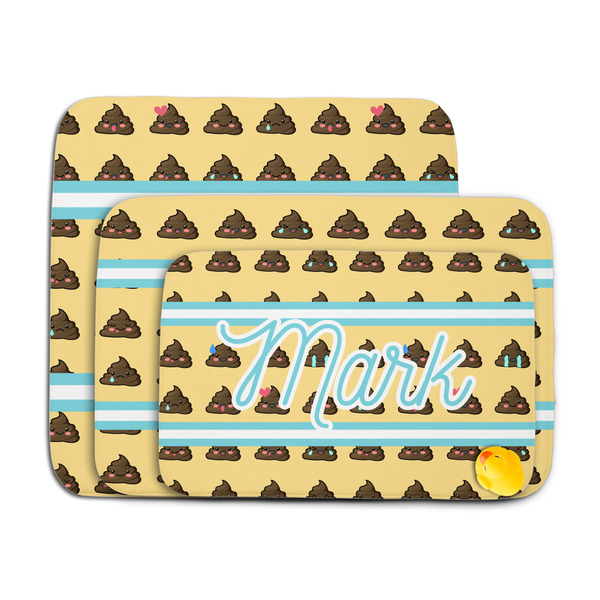 Poop Emoji Memory Foam Bath Mat - MAIN PARENT