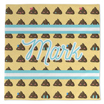 Poop Emoji Microfiber Dish Towel (Personalized)