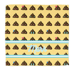 Poop Emoji Microfiber Dish Rag (Personalized)