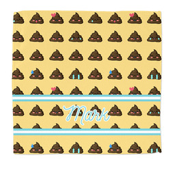 Poop Emoji Microfiber Dish Rag (Personalized)