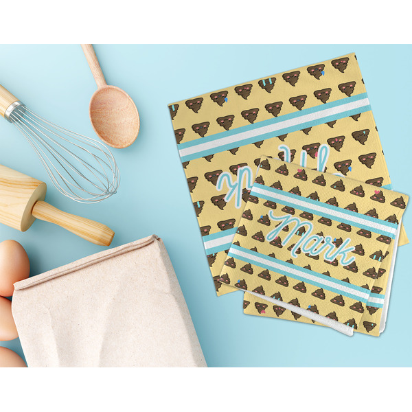 Poop Emoji Microfiber Dish Rag - LIFESTYLE