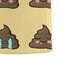 Poop Emoji Microfiber Dish Towel - DETAIL
