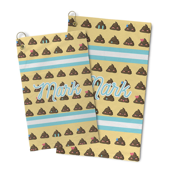 Poop Emoji Microfiber Golf Towel - PARENT/MAIN