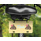 Poop Emoji Mini License Plate on Bicycle