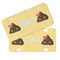 Poop Emoji Mini License Plates - MAIN (4 and 2 Holes)