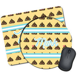 Poop Emoji Mouse Pad (Personalized)