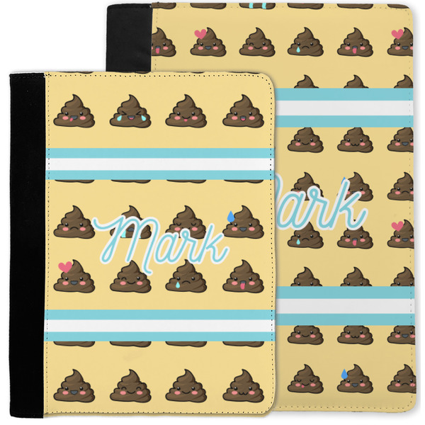 Poop Emoji Notebook Padfolio - MAIN