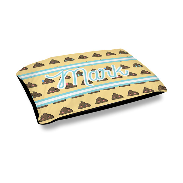 Custom Poop Emoji Outdoor Dog Bed - Medium (Personalized)