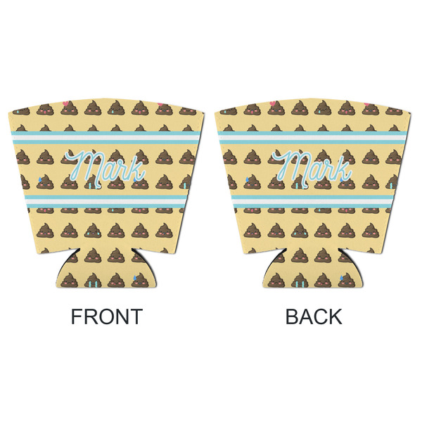 Poop Emoji Party Cup Sleeves - with bottom - APPROVAL