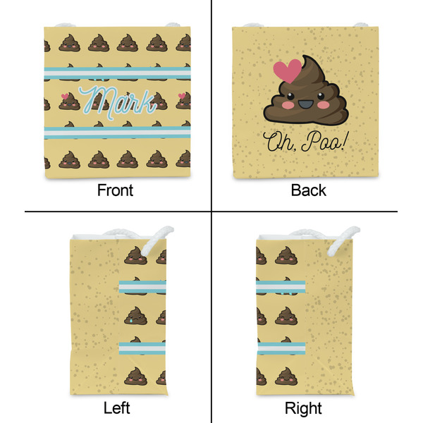 Poop Emoji Party Favor Gift Bag - Matte - Approval