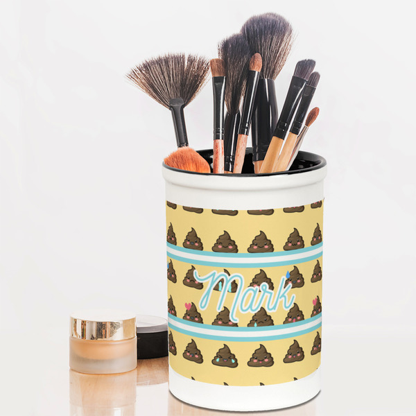 Poop Emoji Pencil Holder - LIFESTYLE makeup