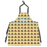 Poop Emoji Apron Without Pockets w/ Name or Text