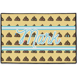 Poop Emoji Door Mat - 36"x24" (Personalized)