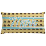 Poop Emoji Pillow Case - King (Personalized)