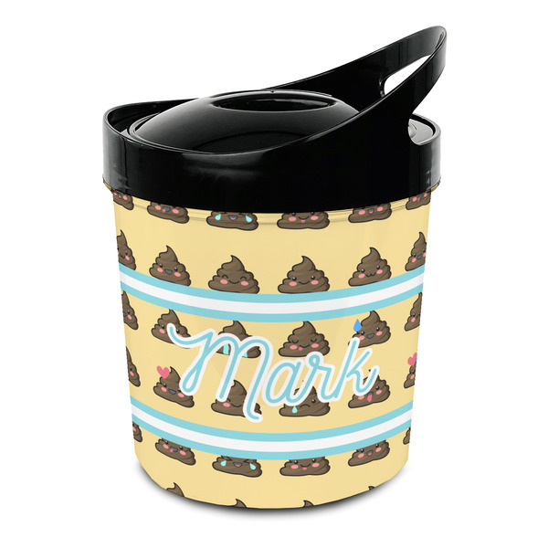 Custom Poop Emoji Plastic Ice Bucket (Personalized)