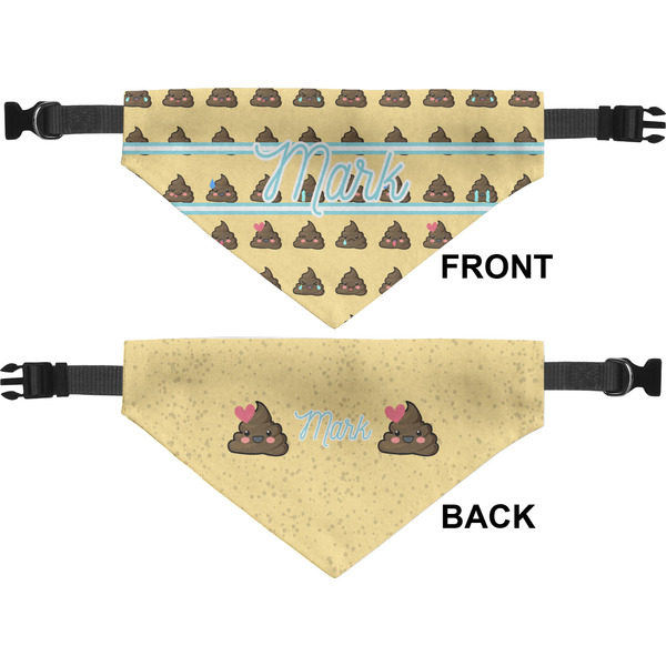 Poop Emoji Pet Bandana Approval