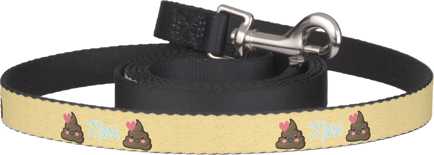 Poop Emoji Dog Leash (Personalized) YouCustomizeIt