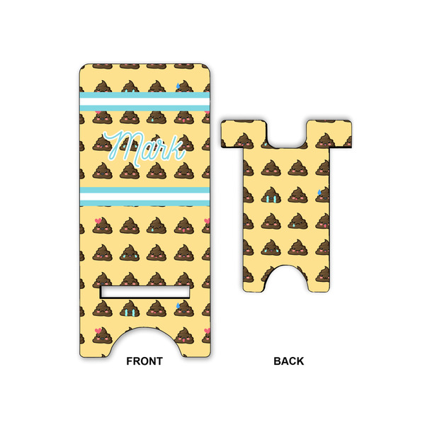 Poop Emoji Phone Stand - Front & Back