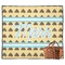 Poop Emoji Picnic Blanket - Flat - With Basket