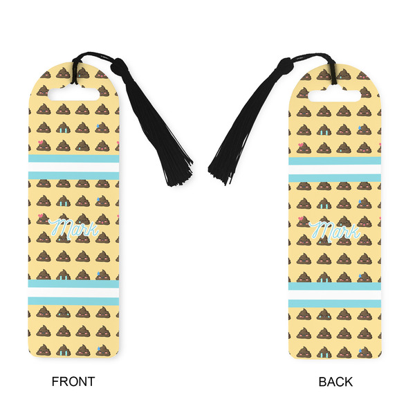 Poop Emoji Plastic Bookmarks - Approval