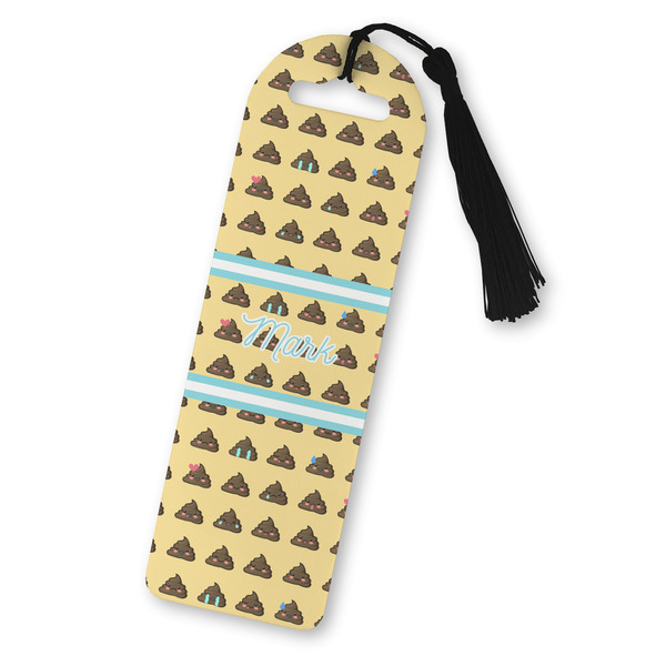 Custom Poop Emoji Plastic Bookmark (Personalized)