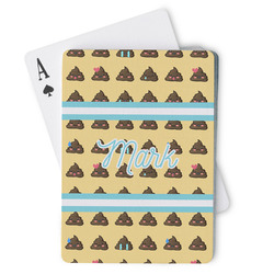 Poop Emoji Playing Cards (Personalized)