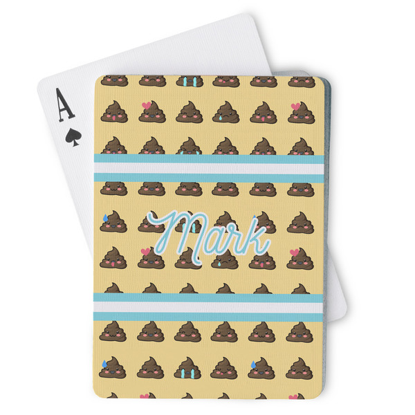 Custom Poop Emoji Playing Cards (Personalized)
