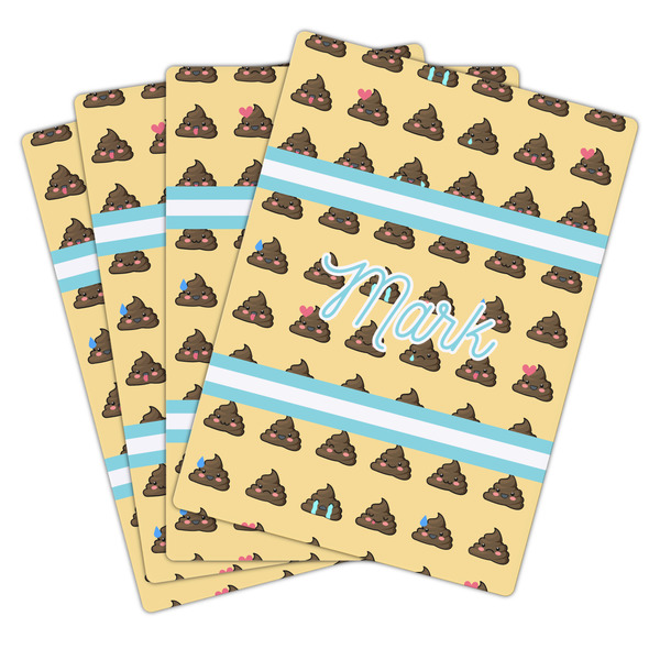 Poop Emoji Playing Cards - Hand Back View
