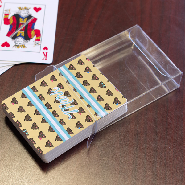 Poop Emoji Playing Cards - In Package